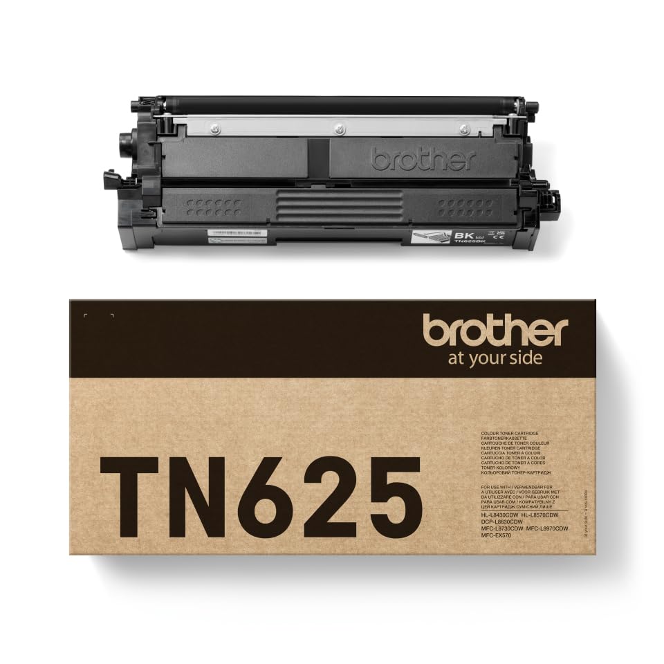 BROTHER TN-625BK Black Toner Cartridge 3.0K pages