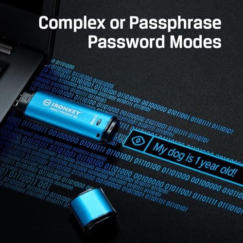 KINGSTON 512Go IronKey Vault Privacy 50 AES-256 Encrypted FIPS 197