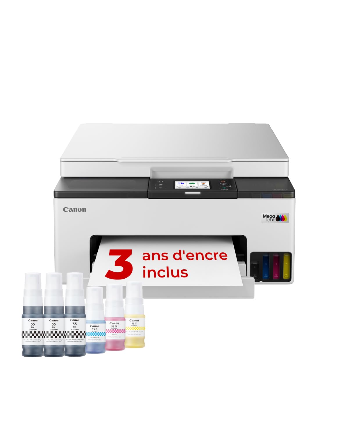 CANON MAXIFY MEGATANK GX1050 MFP colour ink-jet 15ppm +1set ink +2black ink