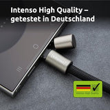 INTENSO Lanière de chargement pour téléphone portable noire