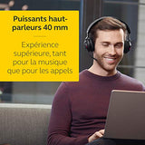 Jabra Evolve2 65, UC Stereo Casque Sans fil Arceau Bureau/Centre d'appels USB Type-C Bluetooth Noir