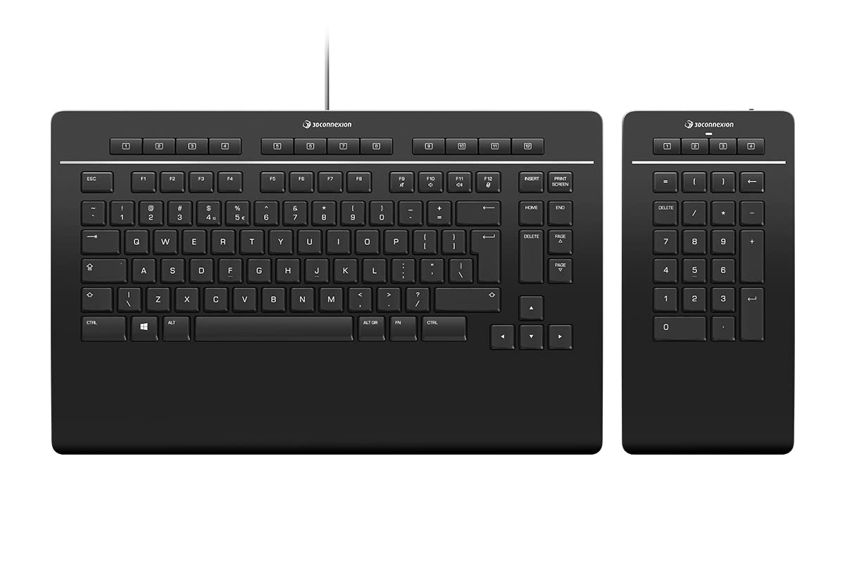 Keyboard Pro with Numpad Français AZER