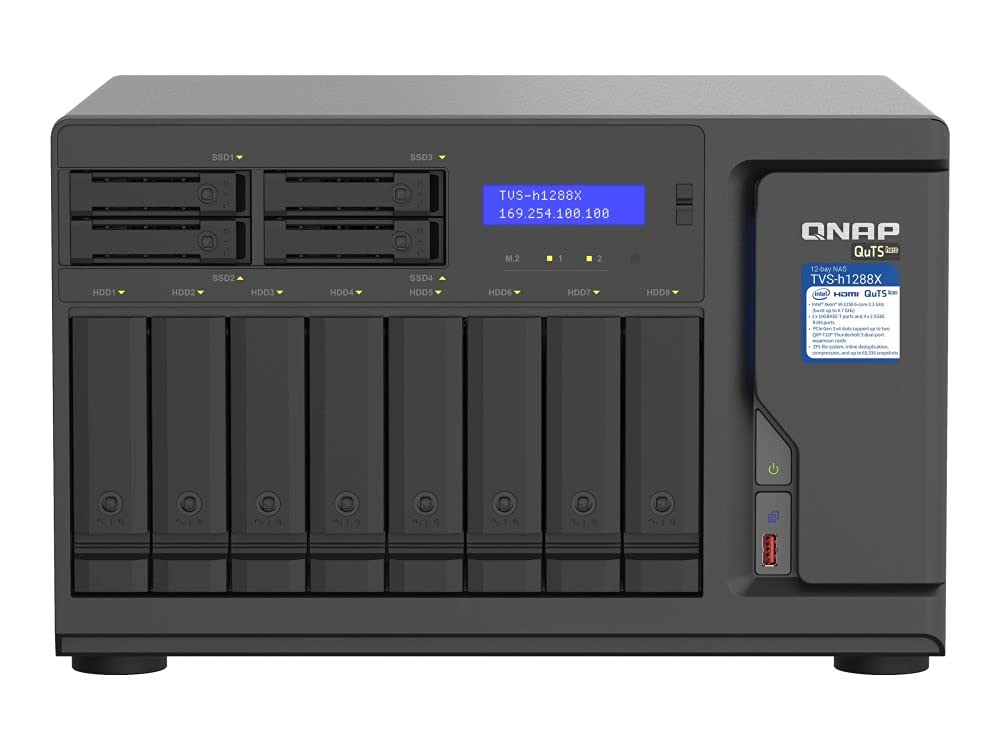 12-Bay TurboNAS Xeon W-1250 16GB RAM