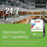 Toshiba S300 Surveillance disque dur 4 To 5400 tr/min 128 Mo 3.5" Série ATA III