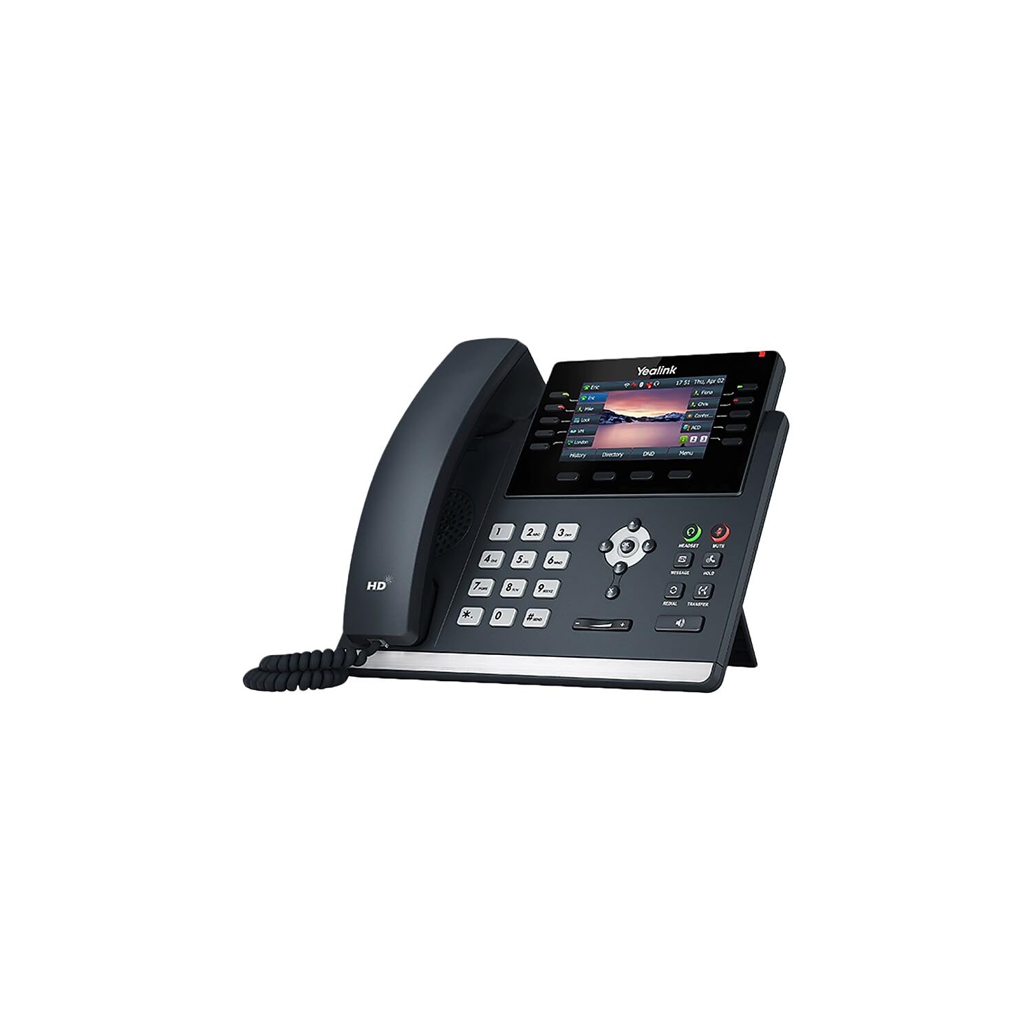 Yealink SIP-T46U téléphone fixe Gris LCD Wifi