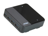 ATEN US234 hub 4 ports USB 3.1 Gen1 partagés sur 2 PC/Mac