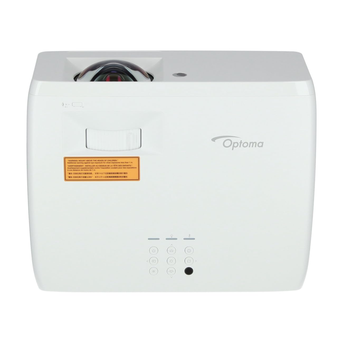 OPTOMA ZH350ST FHD 1920x1080 3500lm Laser Projector ST 300 000:1 TR 0.496:1 2H USB Power RJ45 HP 1x15W White