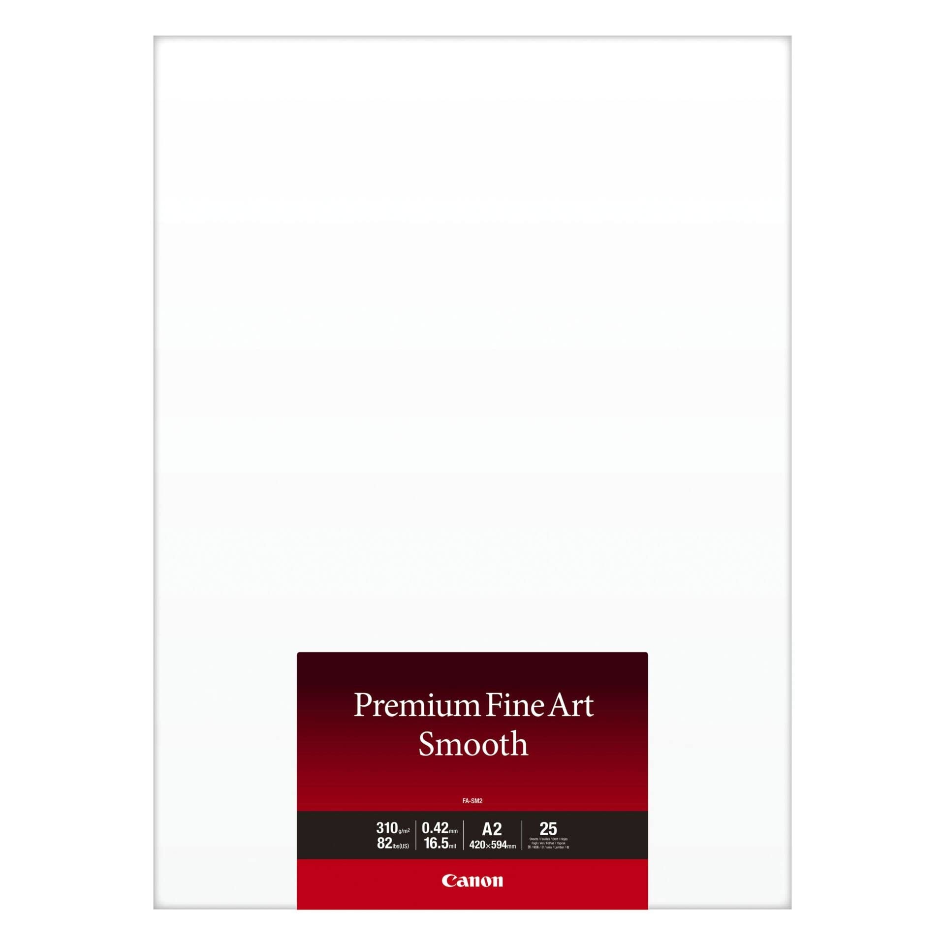 CANON FA-SM2 A2 25Sheets Premium Fine Art Smooth Paper