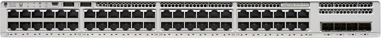 CISCO Catalyst 9200L 48-port PoE+ 4x10G uplink Switch Network Advantage