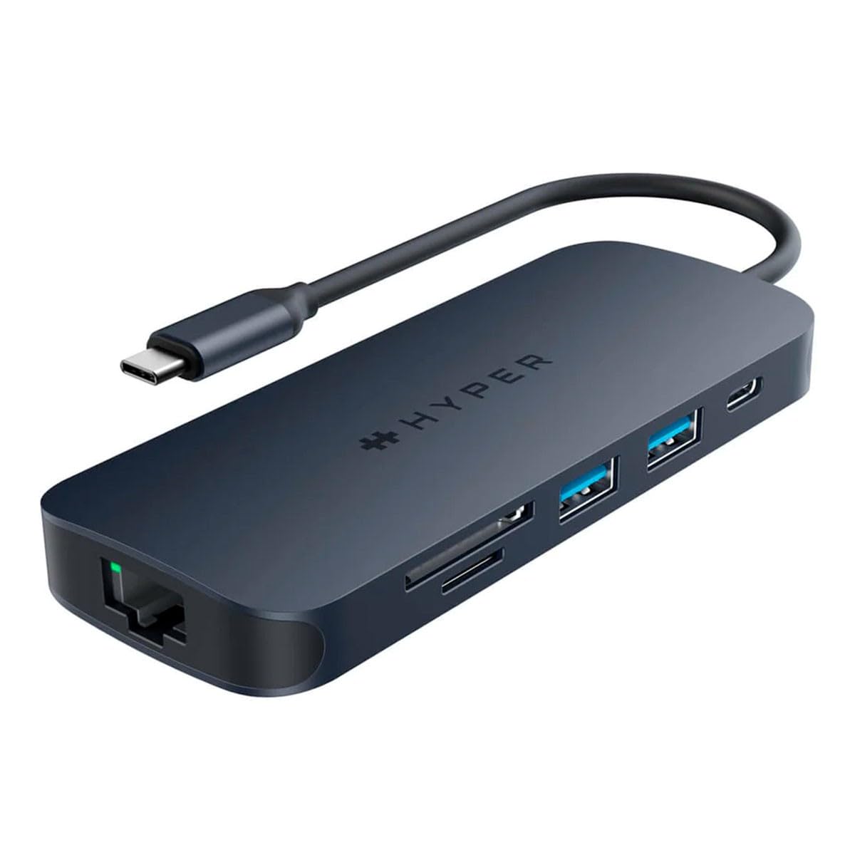 TARGUS HyperDrive EcoSmart Gen.2 Universal USB-C 8-in-1 Hub w 140 W PD3.1 Power Pass-thru