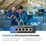 LINKSYS Switch 5 ports Gigabit - Boitier métal