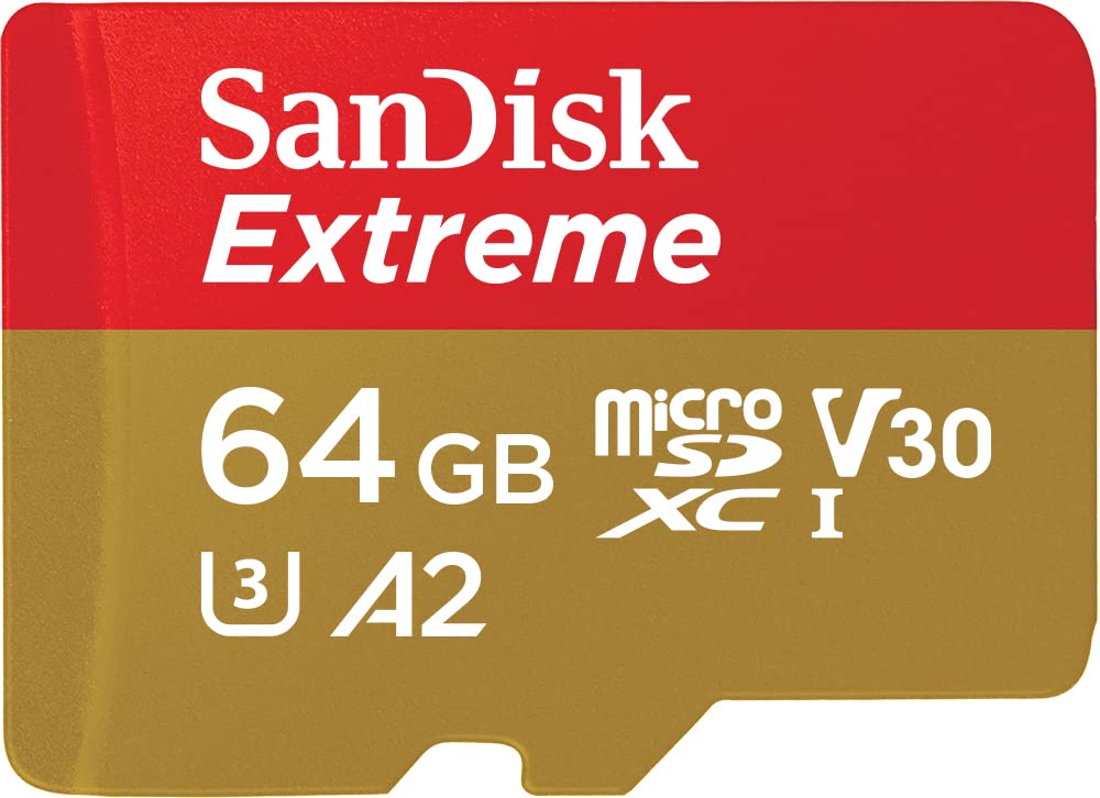 Ext microSDXC 64GB Action Cam+SD 170MB/s