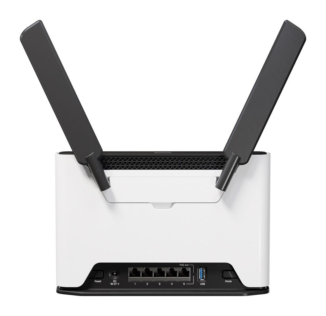 Mikrotik Chateau PRO ax 3548 Mbit/s Gris, Blanc Connexion Ethernet, supportant l'alimentation via ce port (PoE)