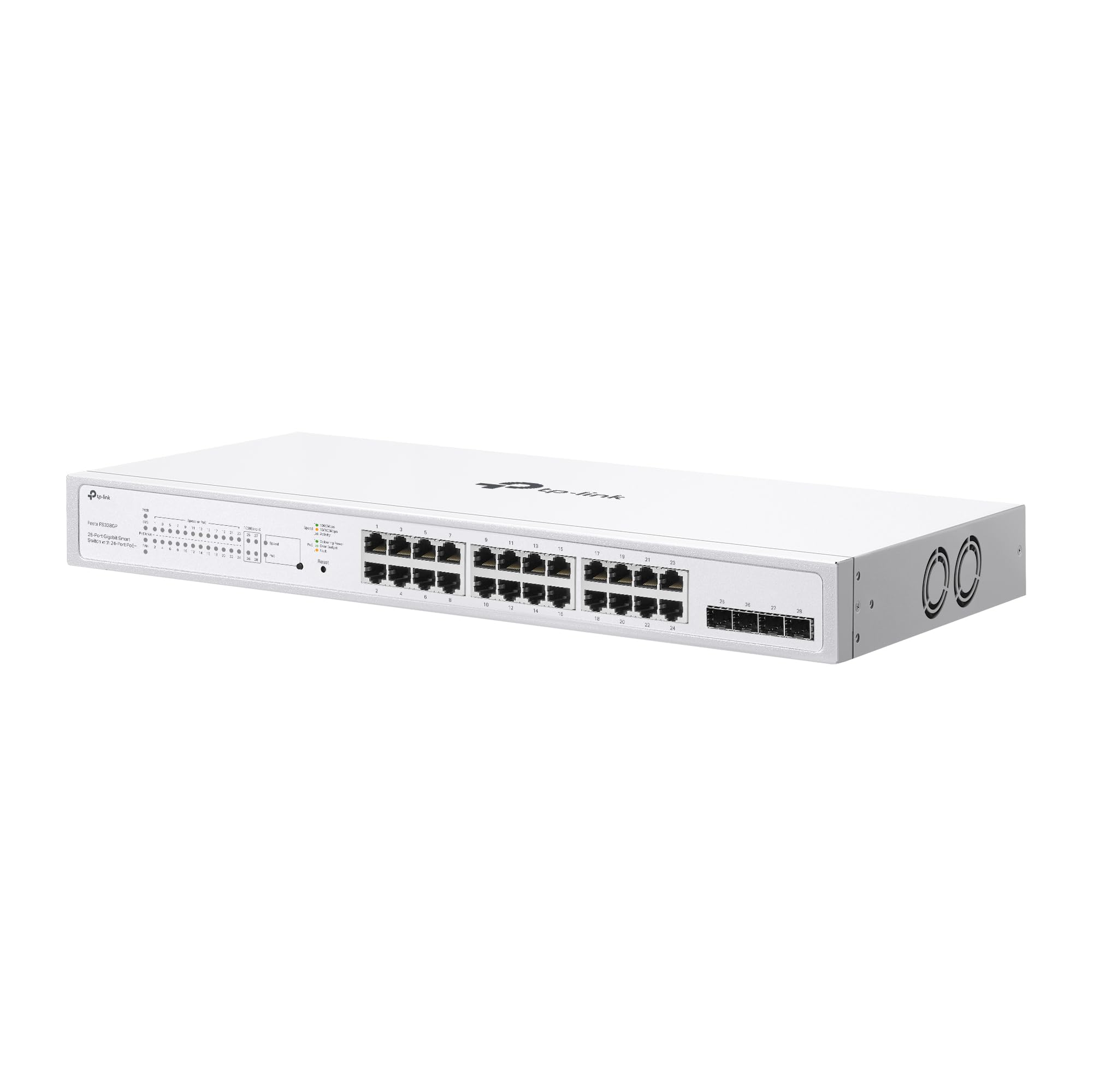 TP-LINK 28-Port Gigabit Smart Switch with 24-Port PoE+