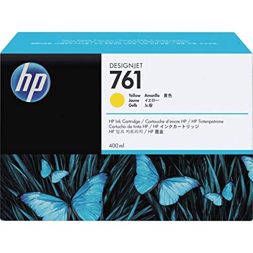 HP 761 original Ink cartridge CM992A yellow standard capacity 400ml 1-pack