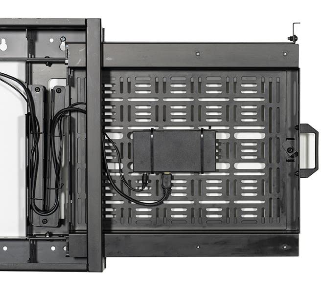 Flat Screen Wall Mount with Slide-Out AV