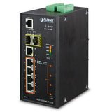 PLANET IGS-5225-4UP1T2S commutateur réseau Géré L2+ Gigabit Ethernet (10/100/1000) Connexion Ethernet, supportant l'alimentation via ce port (PoE) Bleu, Argent