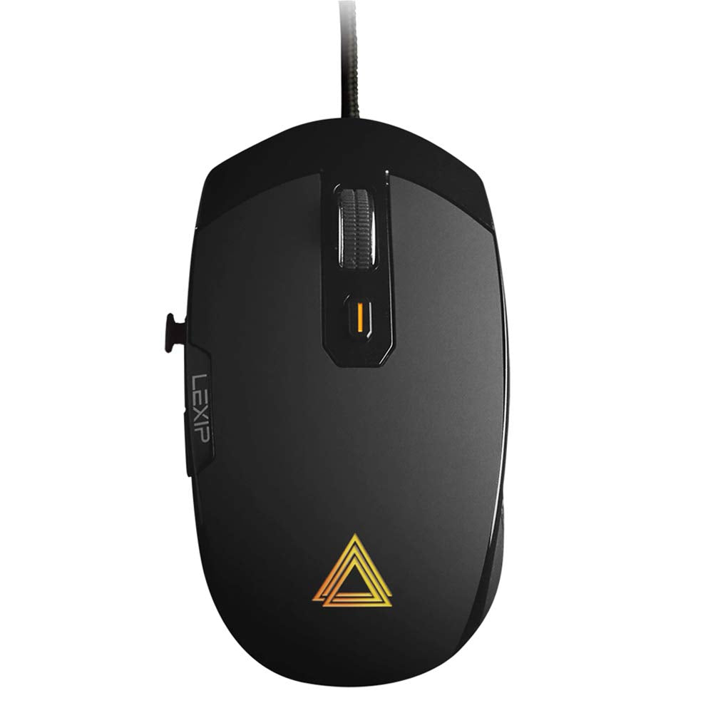 LEXIP 3D High performance Mouse CAD and Gaming uitive 3D movement thumb joystick 6 program. Buttons wired 12000dpi ceramic glider