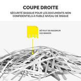 FELLOWES Destructeur Coupe Droite Powershred® P-25S