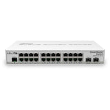 MikroTik CRS326-24G-2S+IN Commutateur réseau géré, 24x Ethernet Gigabit, 2x SFP+, PoE