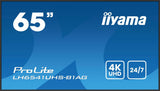 IIYAMA- Afficheur professionnel 65   LH6541UHS-B1AG