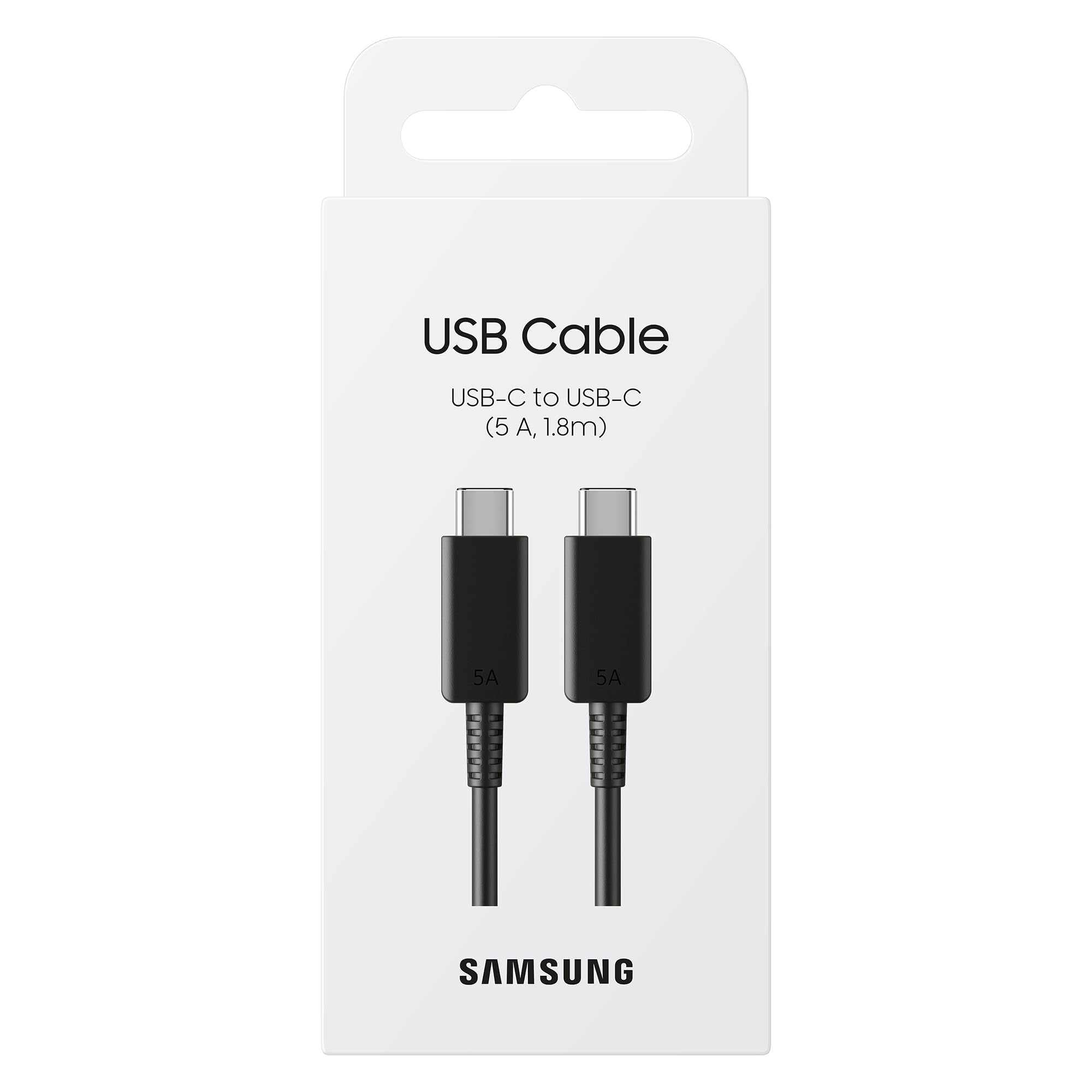 Samsung 1.8m Cable 5A Black