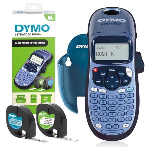 DYMO Etiqueteuse LetraTag 100H Plus portable