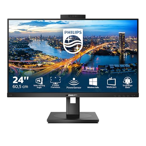 "Philips B Line 242B1/00 LED display 60,5 cm (23.8"") 1920 x 1080 pixels Full HD Noir"