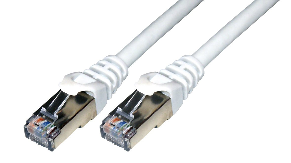 MCL Cordon de brassage RJ45 CAT 6 F/UTP - 3m Blanc  (P)