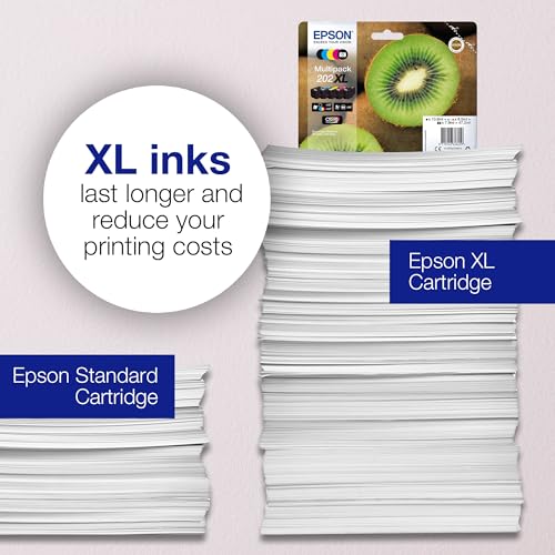 EPSON 1LB Singlepack Cyan 202XL Kiwi Clara Premium Ink