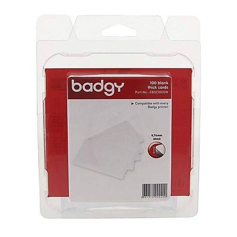 PVC White Card 100 unit 0.76 mm PACK