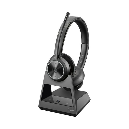 POLY SAVI 7320 UC -M Casque DECT 2 écouteurs + Clé USB