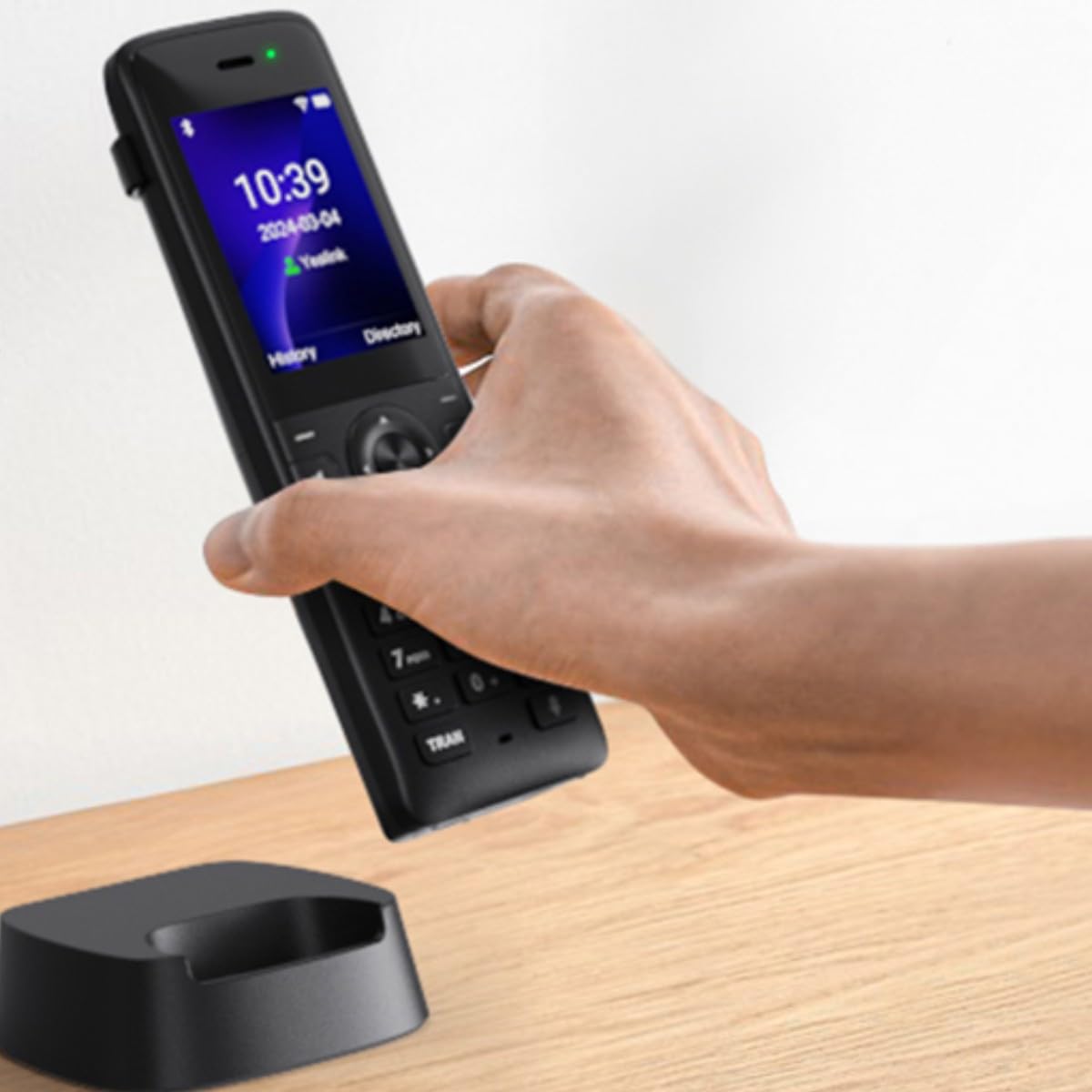 Yealink AX83H téléphone fixe Noir TFT Wifi