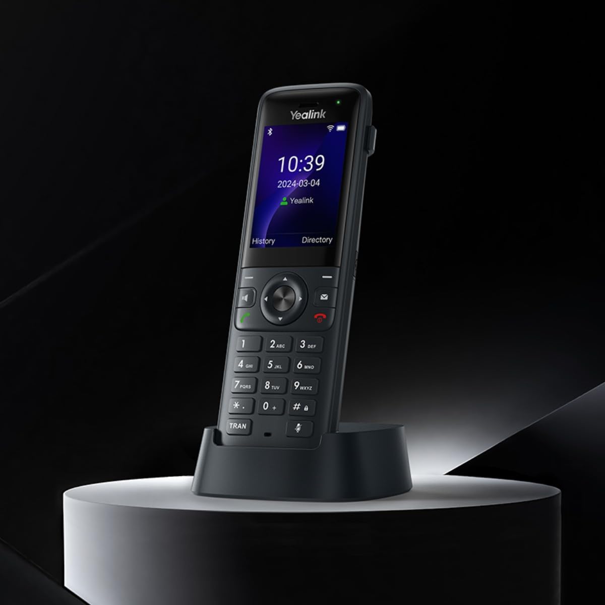 Yealink AX83H téléphone fixe Noir TFT Wifi