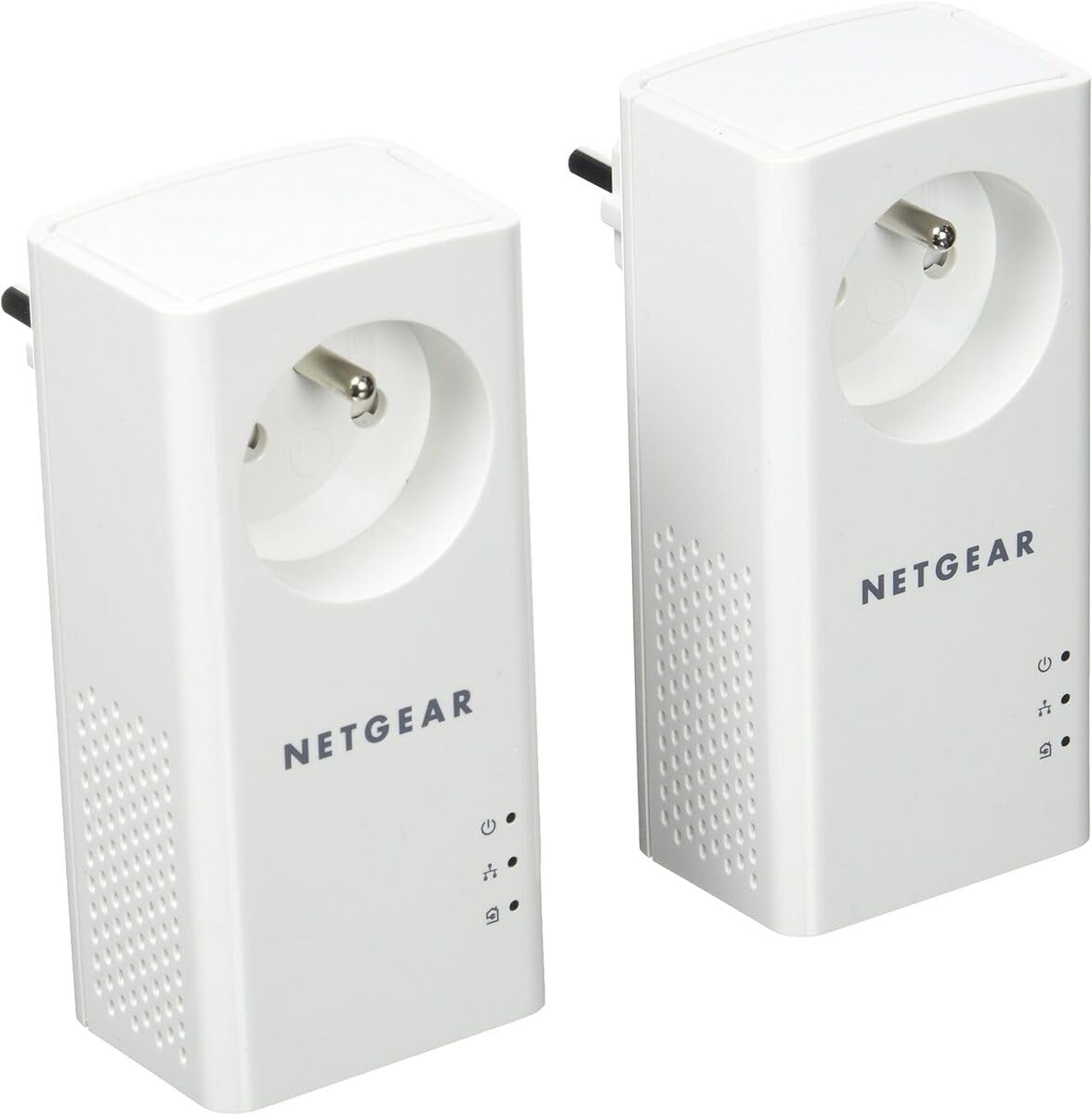 NETGEAR Pack de 2 CPL Gigabit 1000Mbps avec Prise filtree