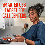 POLY EncorePro 525 Casque Centre d appel USB-A/C 2 écouteurs