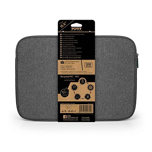 PORT DESIGNS Yosemite Eco Sleeve 15.6p Grey