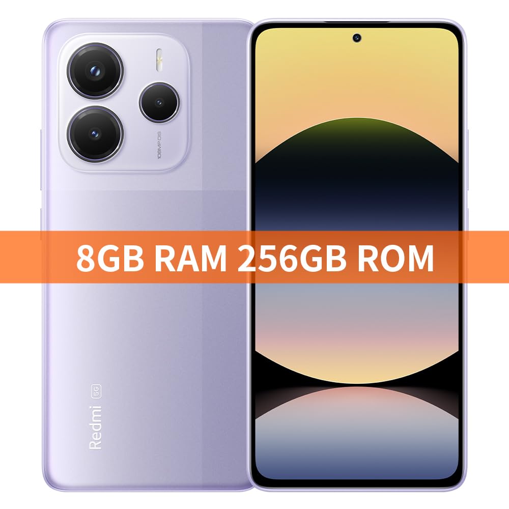 Xiaomi Redmi Note 14 5G (Double Sim - 6.67", 256 Go, 8 Go RAM) Violet