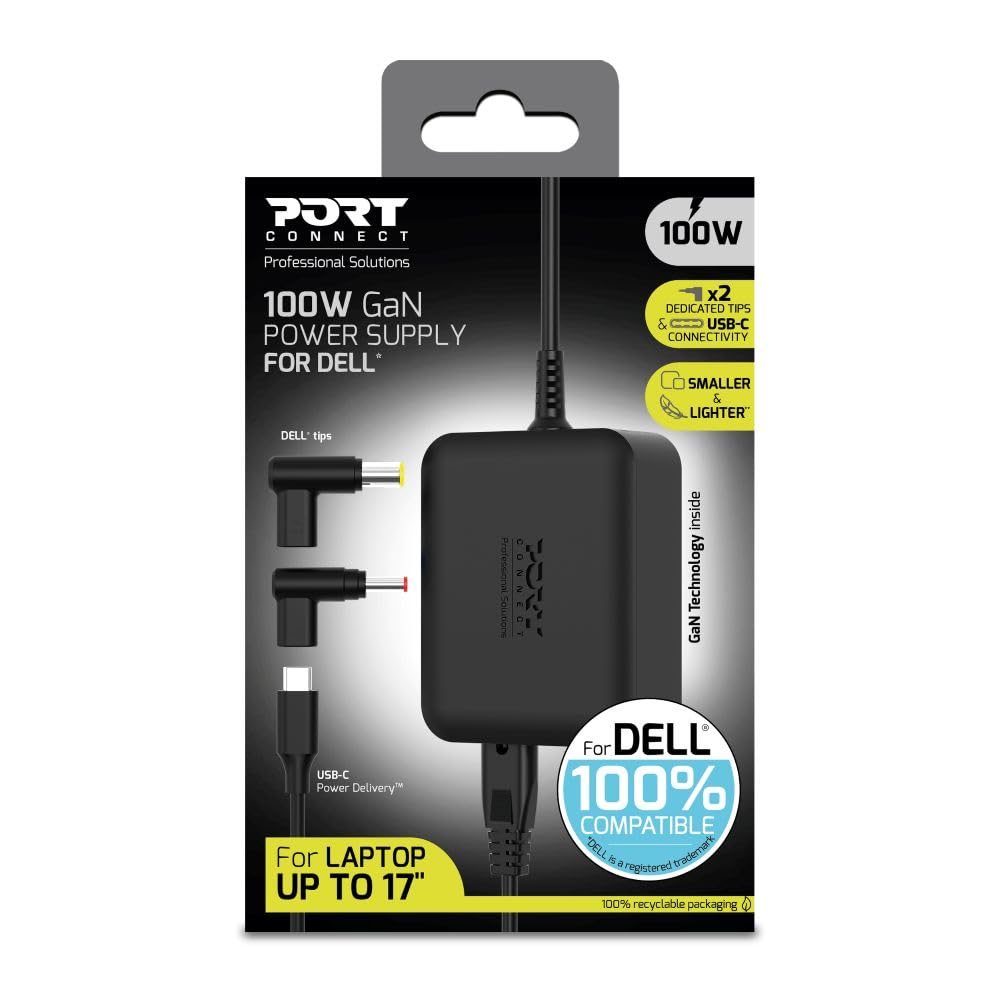 PORT DESIGNS Power Supply GaN 100W - DELL - EU