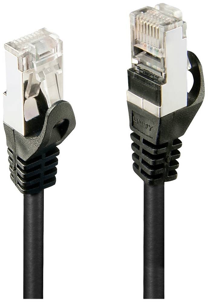 LINDY 1m Cat.5e F/UTP Cable Black