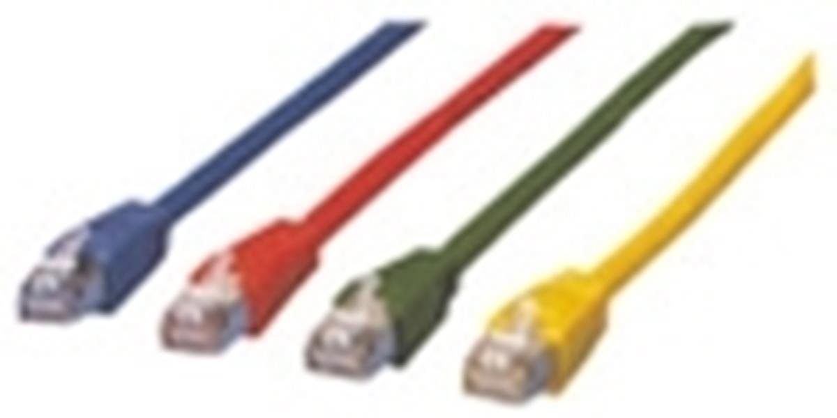 MCL Cordon de brassage RJ45 CAT 6 F/UTP CAT 6 F/UTP Patch cable - 2m Blue    (P)