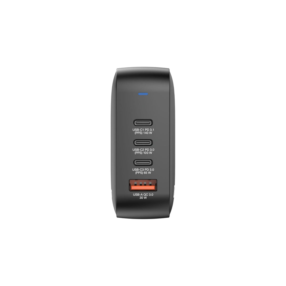 VERBATIM MINI GAN CHARGER 165W 4 PORT US/EU/UK ADP WCF (P)