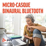 POLY Voyager Focus 2 USB-C Headset Sans fil Arceau Bureau/Centre d'appels Bluetooth Noir