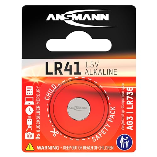 ANSMANN Piles alcalines 5015332 LR41 blister de 1