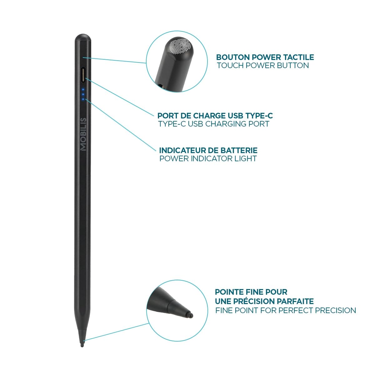 Universal Active Stylus for Tablet