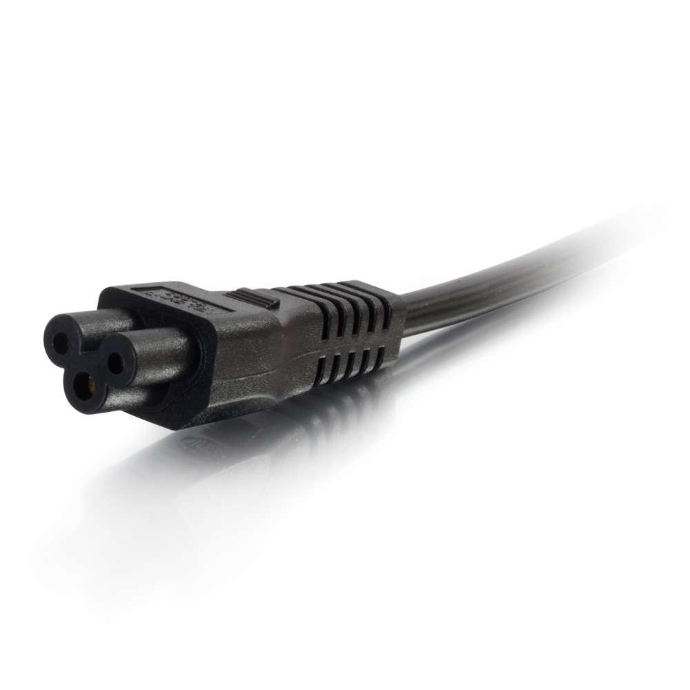 Cbl/2m CEE 7/7 to IEC 60320 C5 Pwr Cord