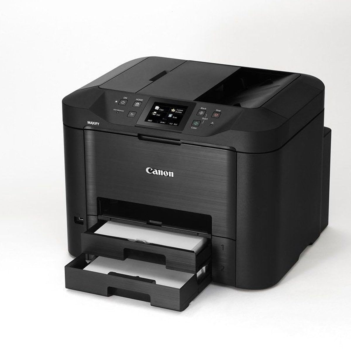 CANON MAXIFY MB5450 MFP colour ink-jet A4 210x297mm A4 22ppm copy 24 ipm print 500 sheets USB 2.0 LAN Wi-Fi USB host