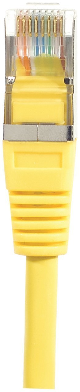 Cordon RJ45 catégorie 5e F/UTP jaune - 2 m
