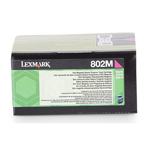 Toner LEXMARK 80C20M0 802M - Magenta