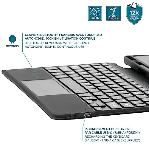 CaseC2TabA8 10.5 French Keyboar+Touchpad